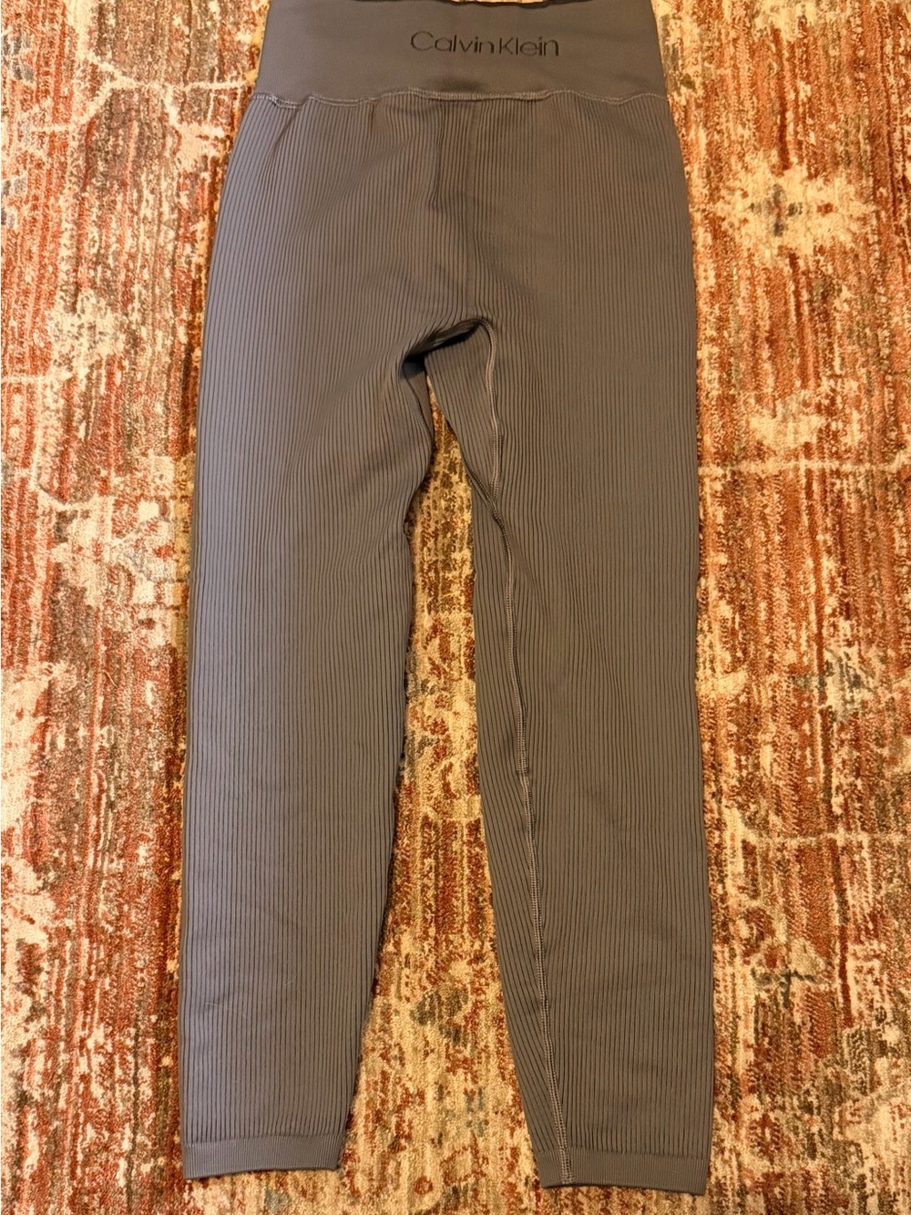 Calvin Klein Ribbed Gray leggings